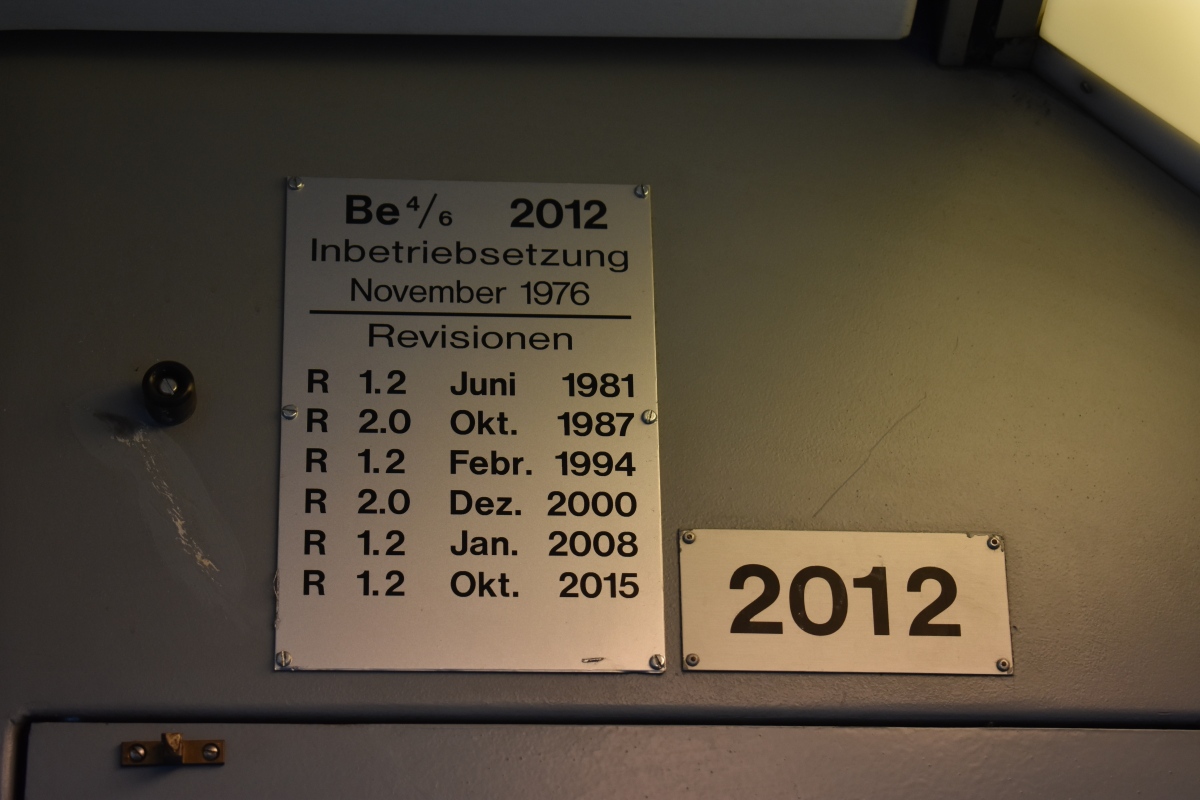 蘇黎世, SWS/SWP/BBC Be 4/6 "Tram 2000" # 2012