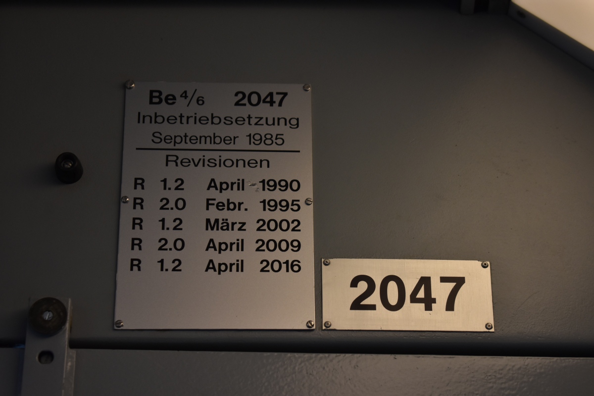 Цюрих, SWP/SIG/BBC Be 4/6 "Tram 2000" № 2047