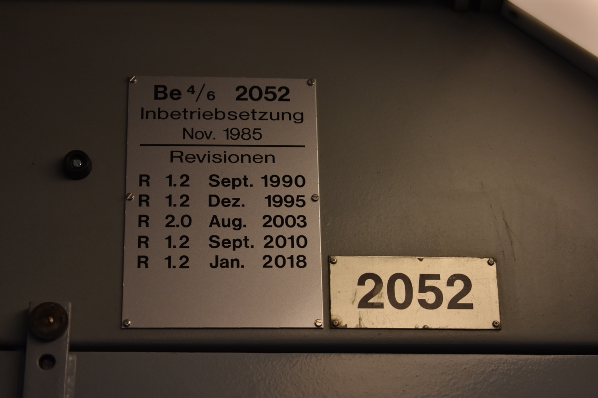 Цюрих, SWP/SIG/BBC Be 4/6 "Tram 2000" № 2052