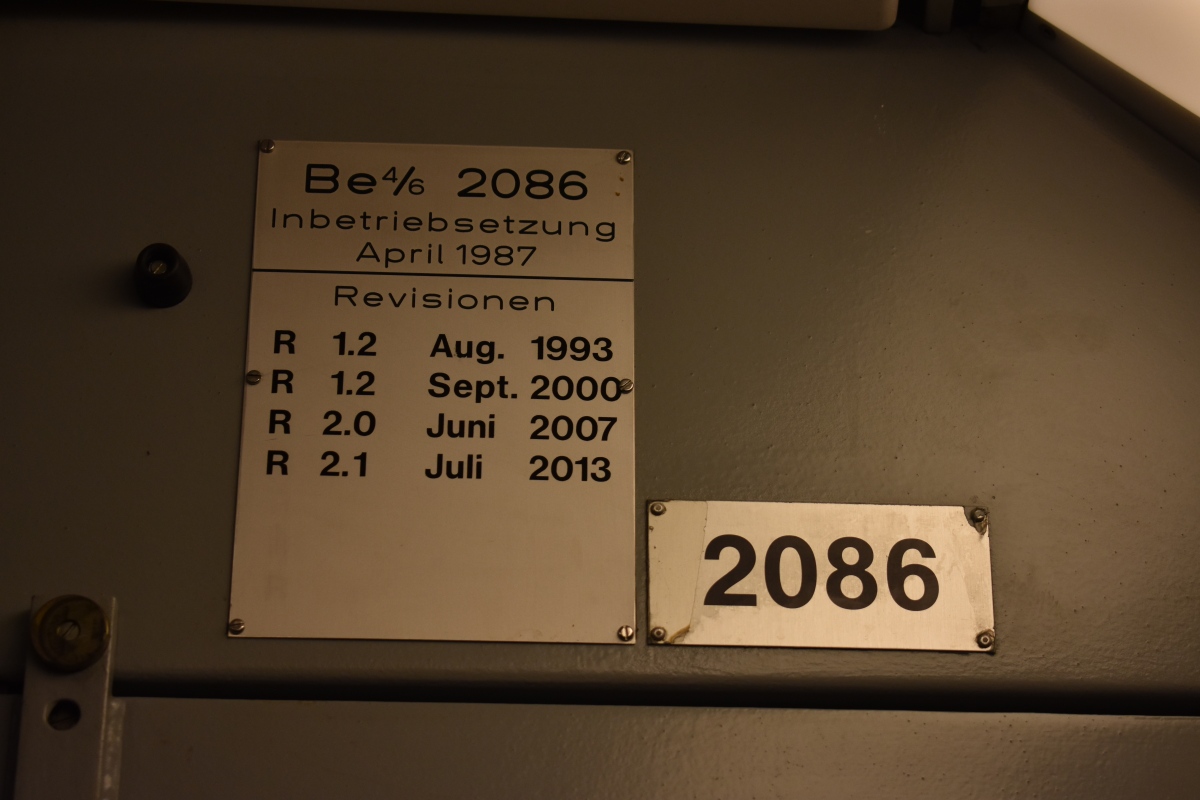 Цюрих, SWP/SIG/BBC Be 4/6 "Tram 2000" № 2086