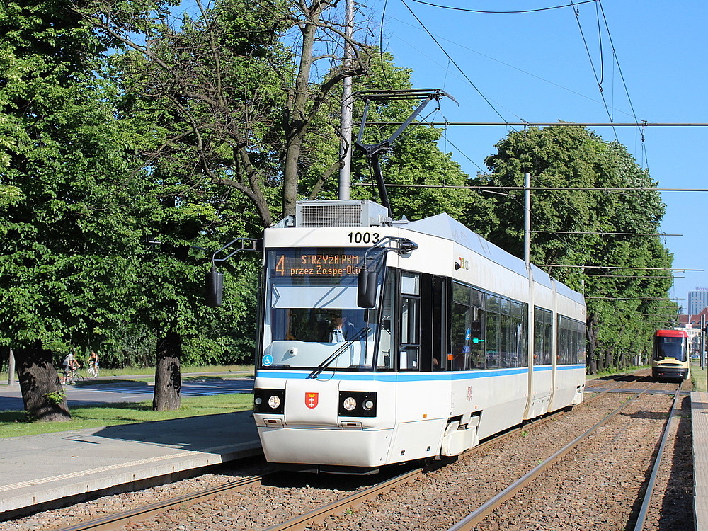 Гданьск, Alstom NGd99 № 1003