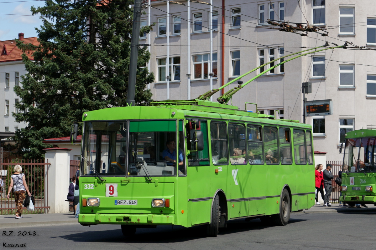 Kaunas, Škoda 14Tr01 № 332