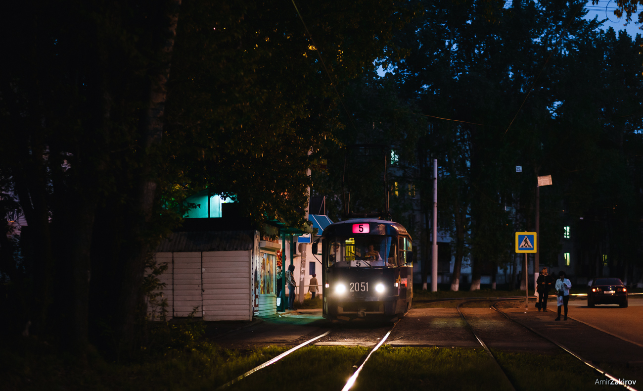 Ижевск, Tatra T3SU мод. Ижевск № 2051