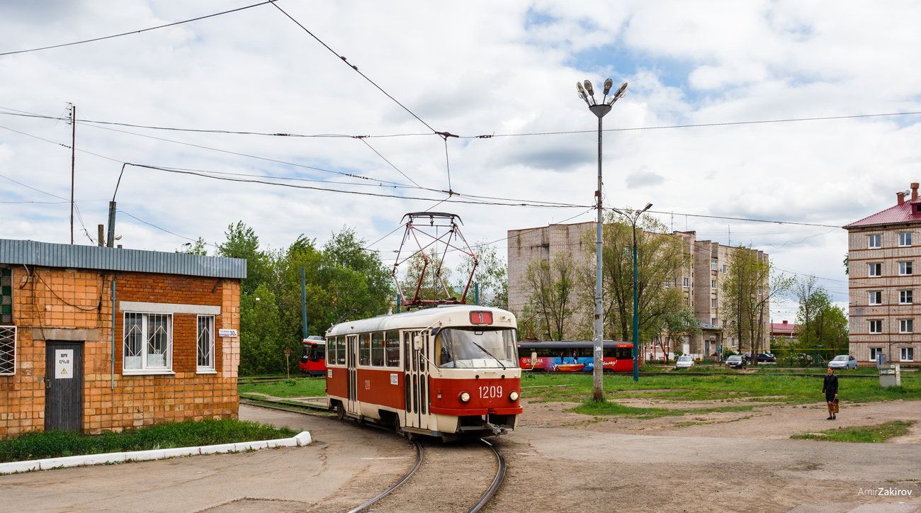 Ижевск, Tatra T3K № 1209