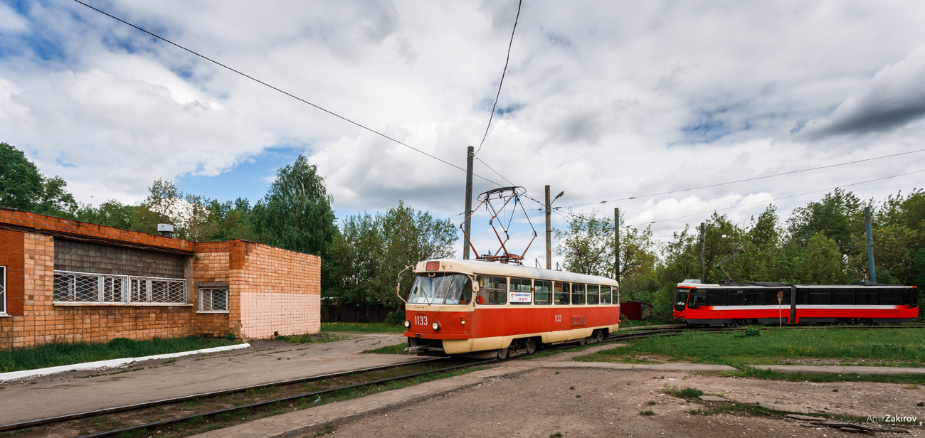 Ижевск, Tatra T3SU (двухдверная) № 1133