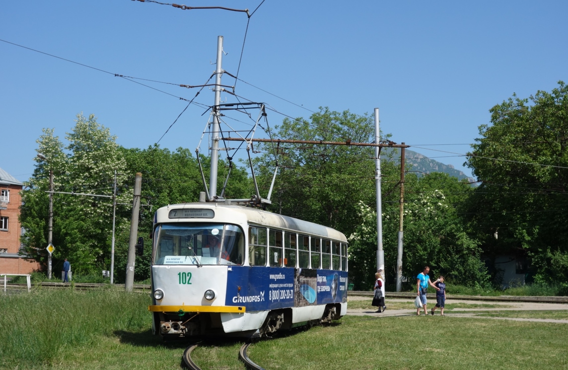 Pyatigorsk, Tatra T4D nr. 102