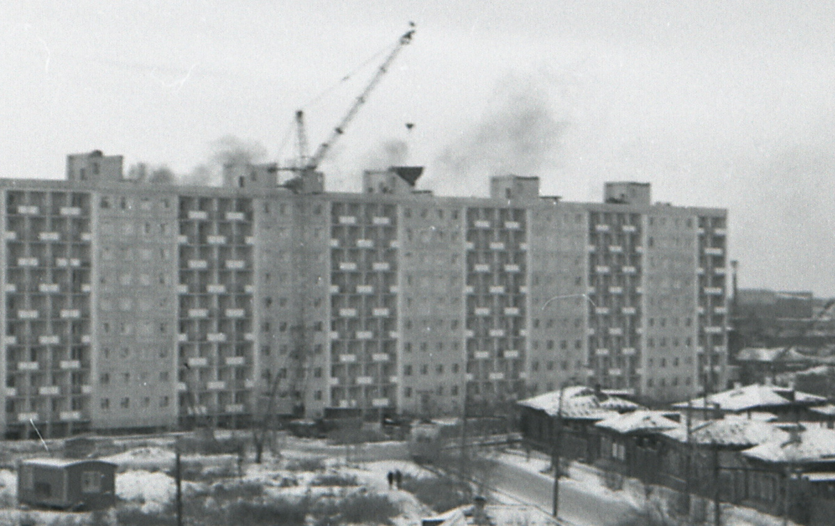 Omsk — Closed tram lines; Omsk — Historical photos; Omsk — Tram lines – Right bank of the Om River