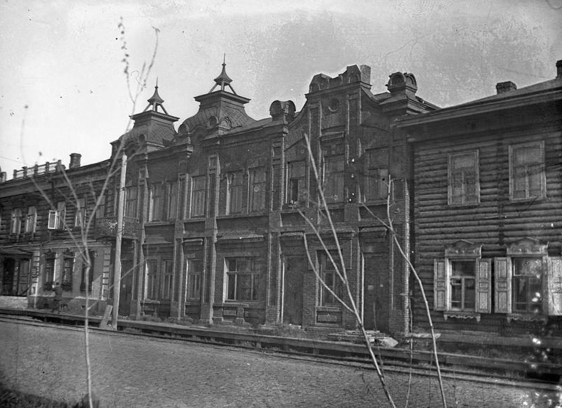 Омск — Закрытые трамвайные линии; Омск — Исторические фотографии; Омск — Трамвайные линии — Левый Берег Оми