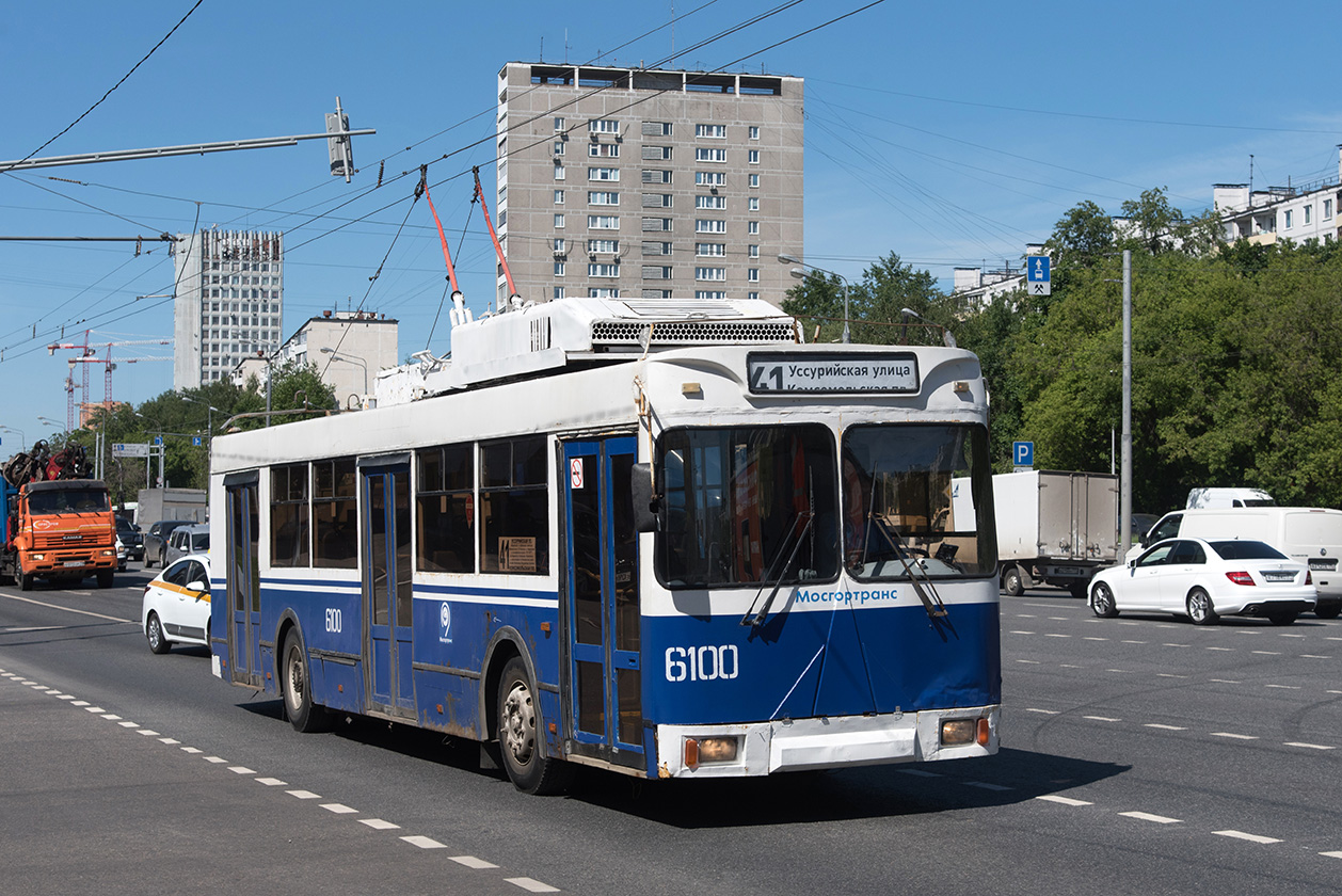 Москва, Тролза-5275.05 «Оптима» (КР МТрЗ) № 6100