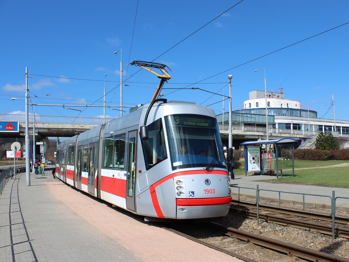 Брно, Škoda 13T Elektra № 1903