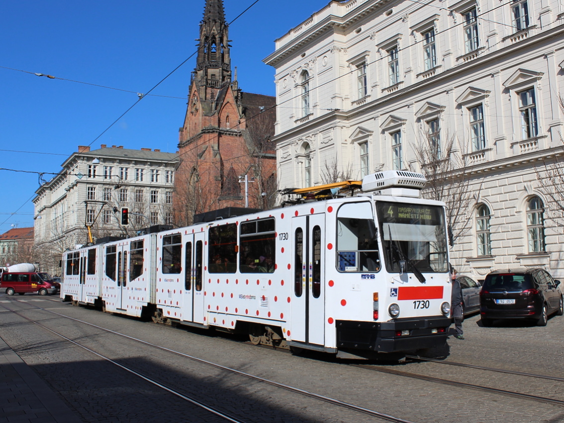 Brno, Tatra KT8D5N № 1730