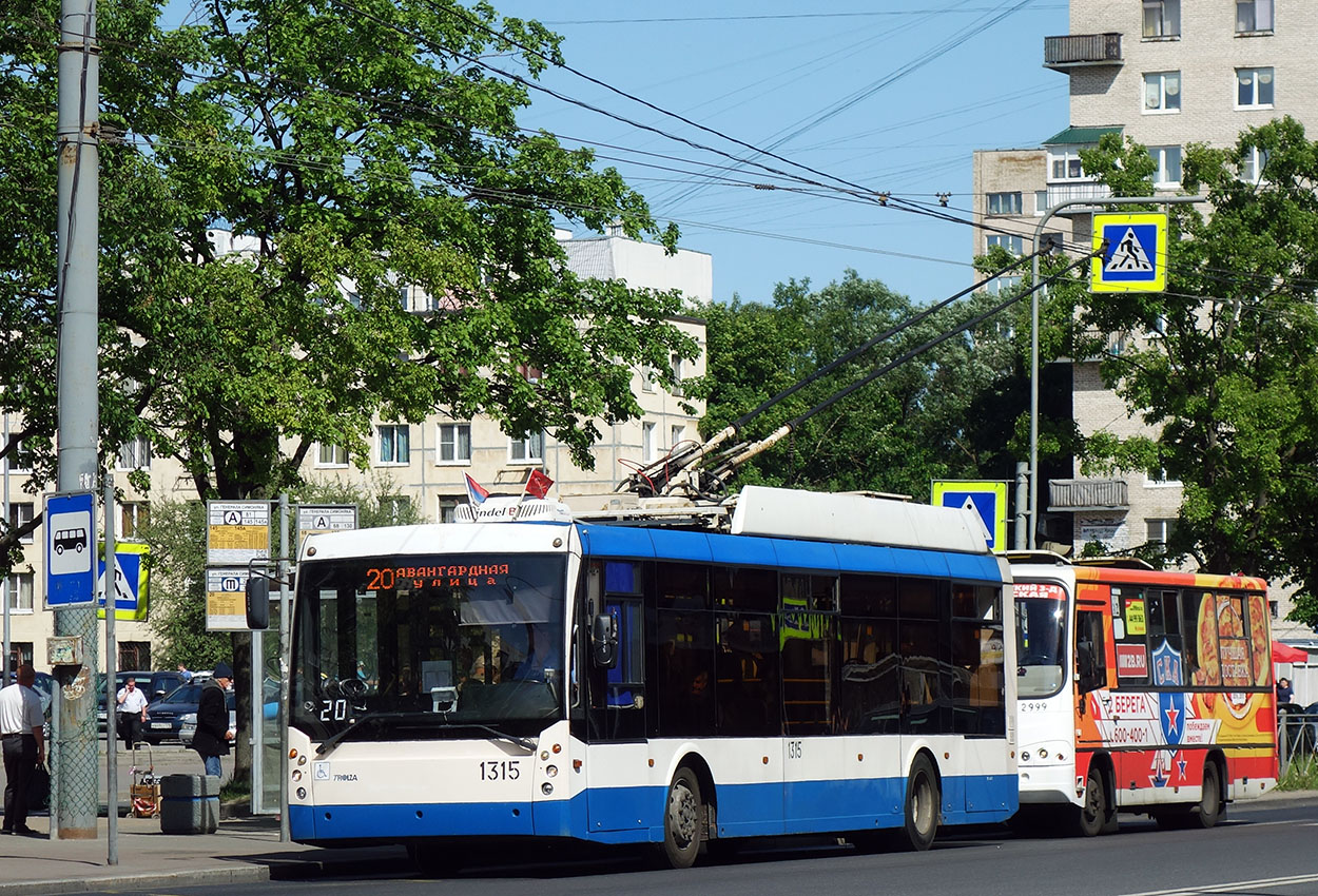 Санкт-Петербург, Тролза-5265.00 «Мегаполис» № 1315