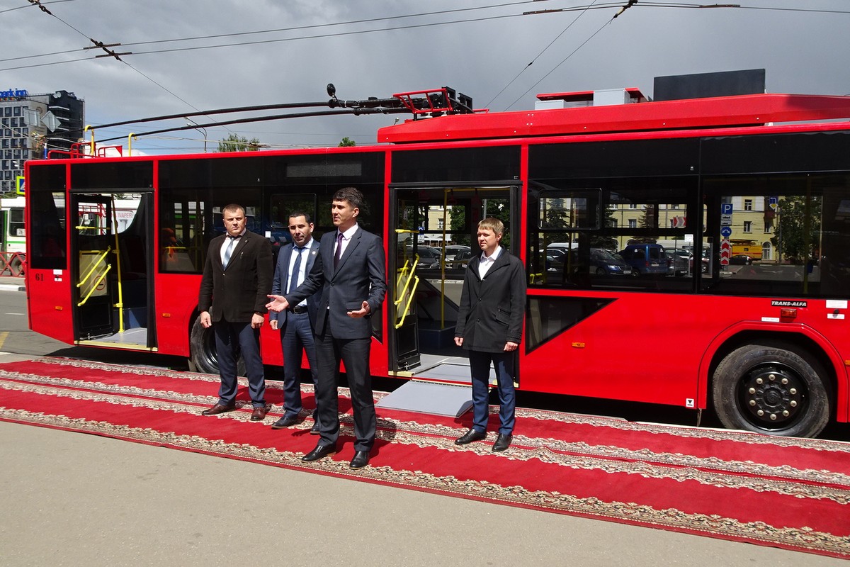 Ярославль — 09.06.2018 Открытие троллейбусного маршрута № 6