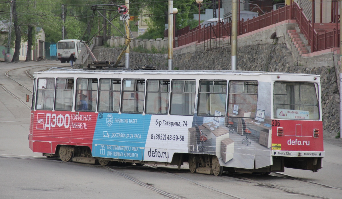 Иркутск, 71-605А № 206