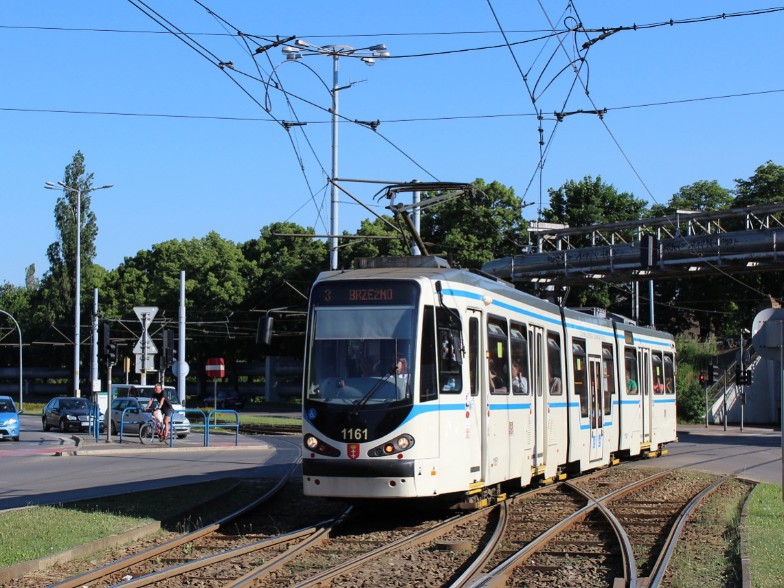 Gdańsk, Duewag N8C-MF 18 Br. 1161