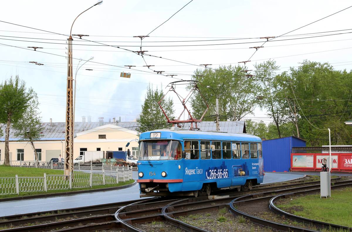Yekaterinburg, Tatra T3SU Br. 154