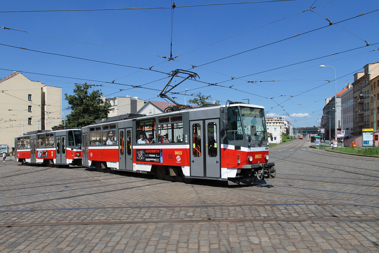 Прага, Tatra T6A5 № 8603 Прага, Tatra T6A5 № 8603