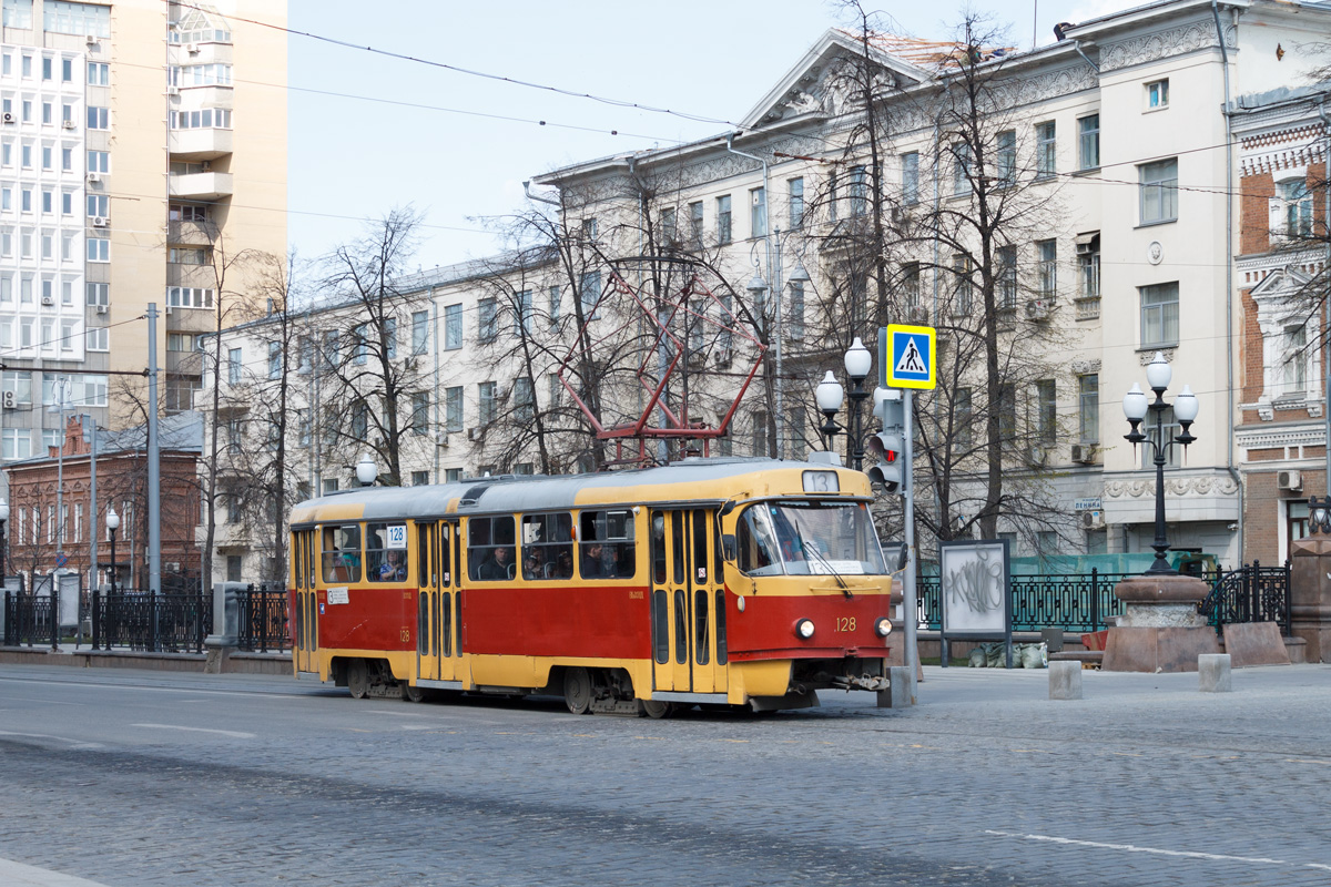 Екатеринбург, Tatra T3SU № 128