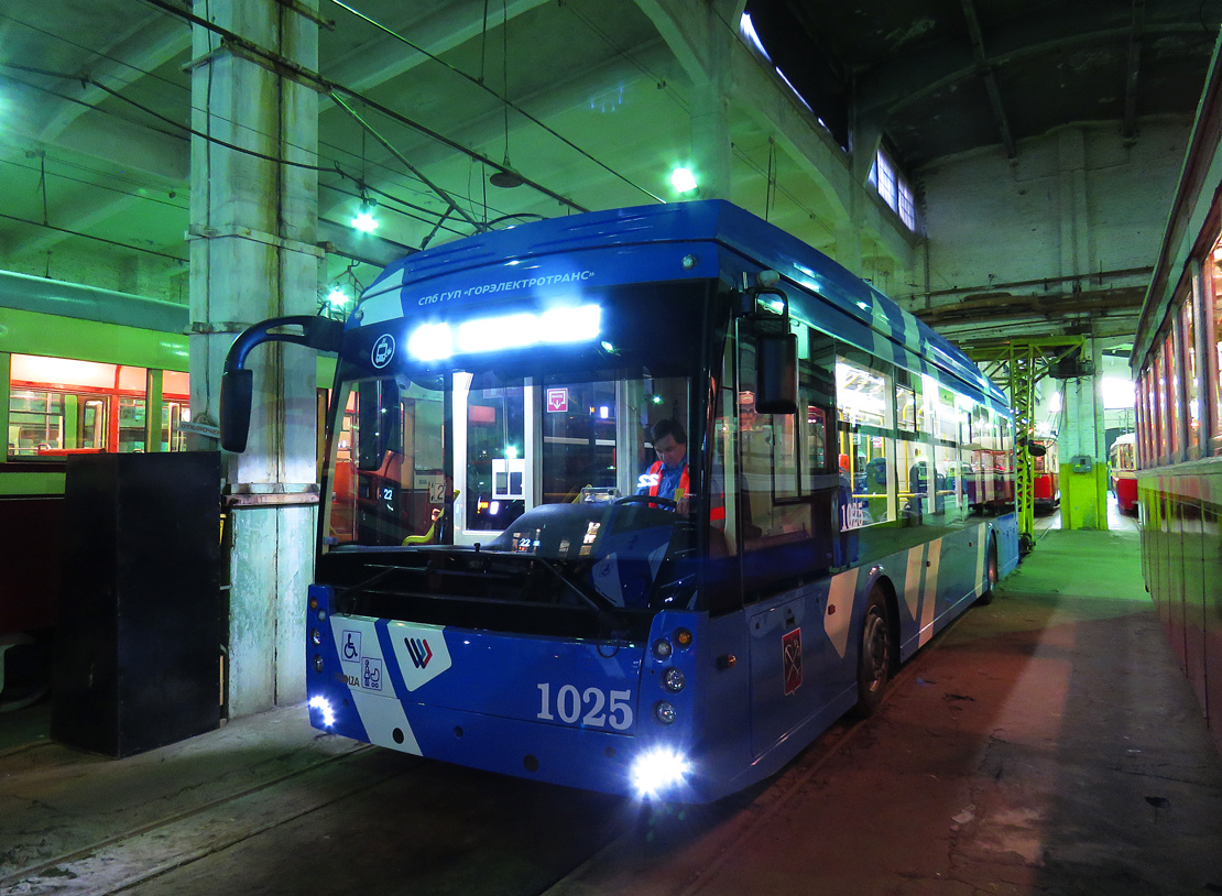 Санкт-Петербург, Тролза-5265.08 «Мегаполис» № 1025