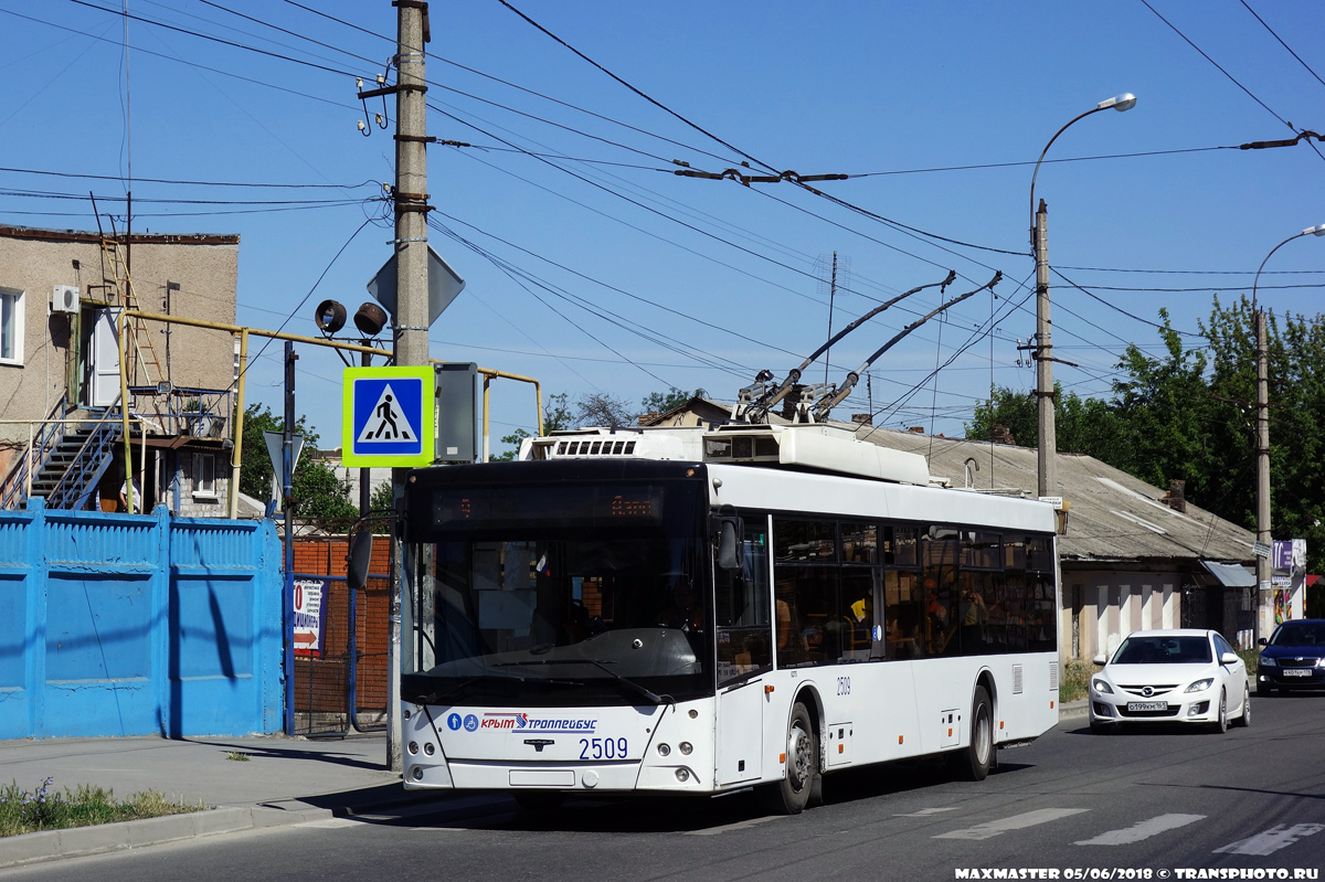 Крымский троллейбус, СВАРЗ-МАЗ-6275 № 2509