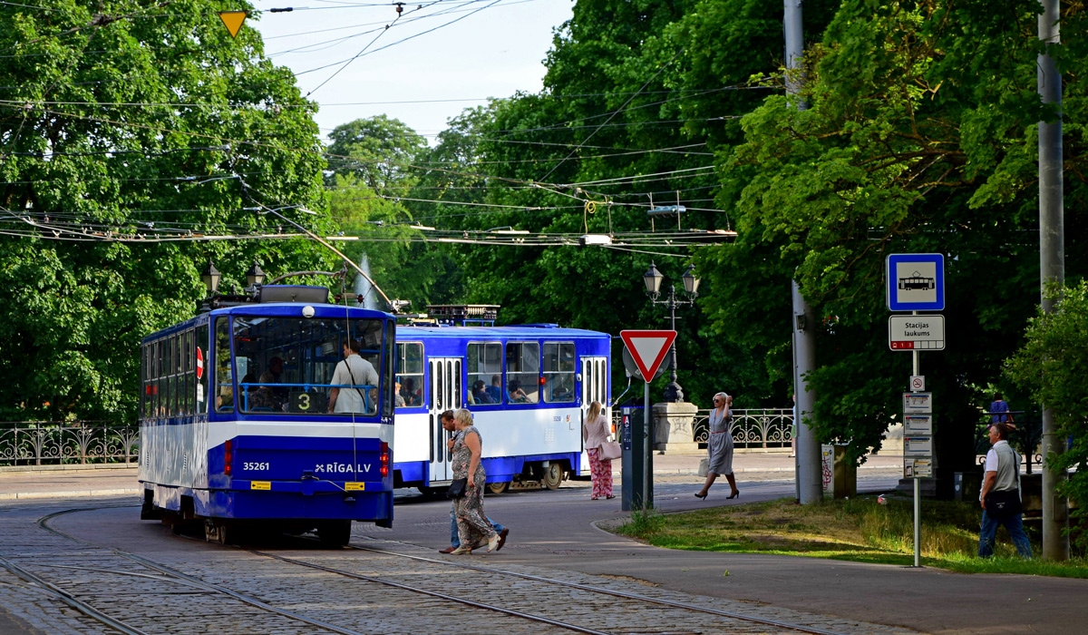 Рига — Трамвайные линии и инфраструктура Рига — Трамвайные линии и инфраструктура