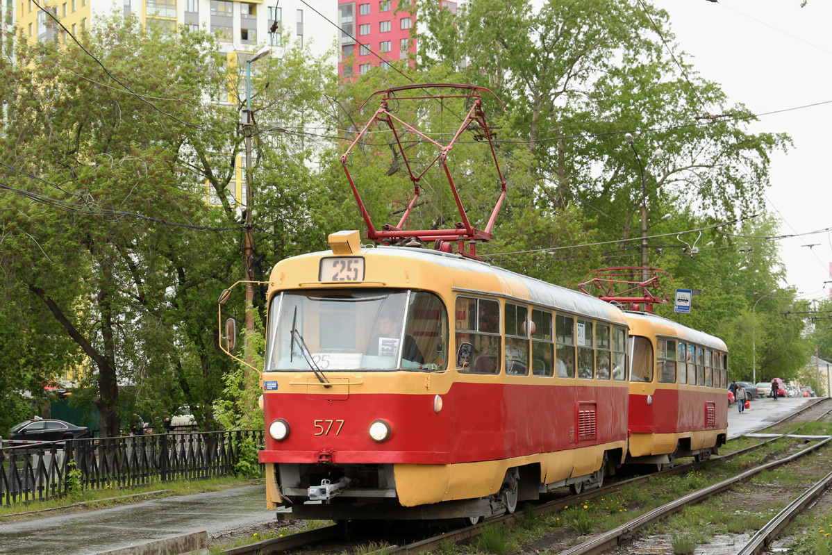 Екатеринбург, Tatra T3SU № 577