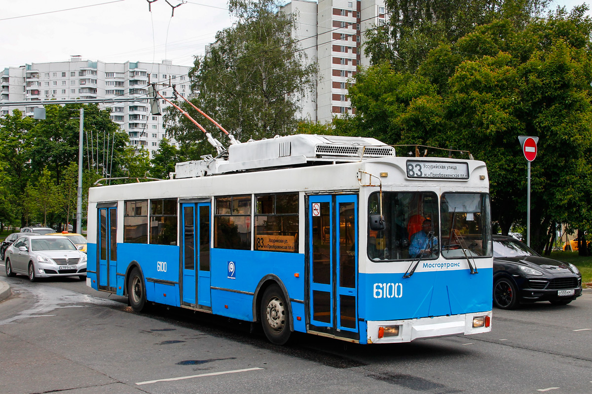 Москва, Тролза-5275.05 «Оптима» (КР МТрЗ) № 6100