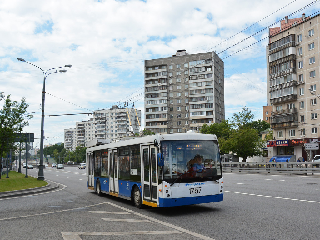 Москва, Тролза-5265.00 «Мегаполис» № 1757