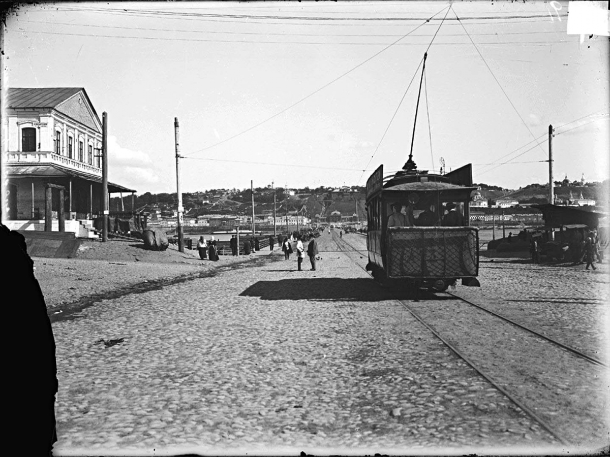 Нижний Новгород, Двухосный моторный Graz/Siemens & Halske № 3; Нижний Новгород — Исторические фотографии