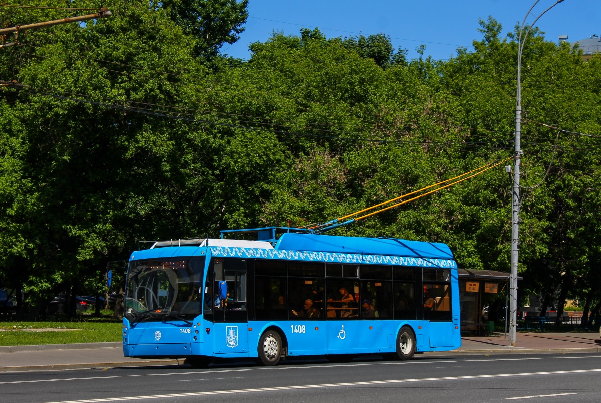 Москва, Тролза-5265.00 «Мегаполис» № 1408