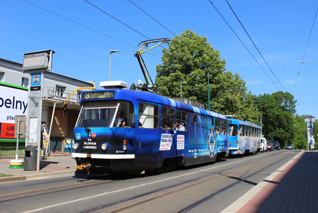 Либерец ― Яблонец-над-Нисой, Tatra T3R.SLF № 69