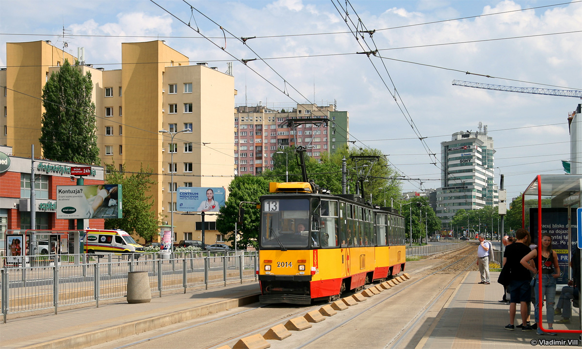 Варшава, Konstal 105Ni № 2014