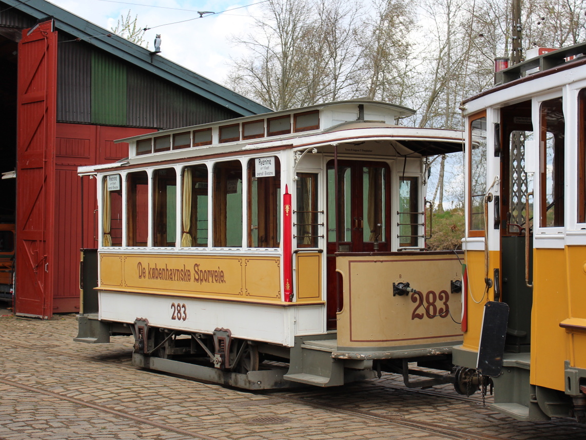 Скьолленесхольм, Двухосный прицепной вагон № 283