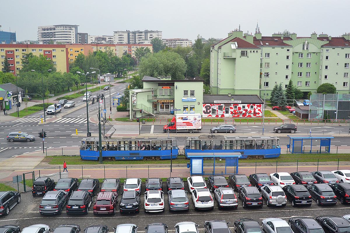 Kraków, Konstal 105Na № RZ204; Kraków, Konstal 105Na № RZ205