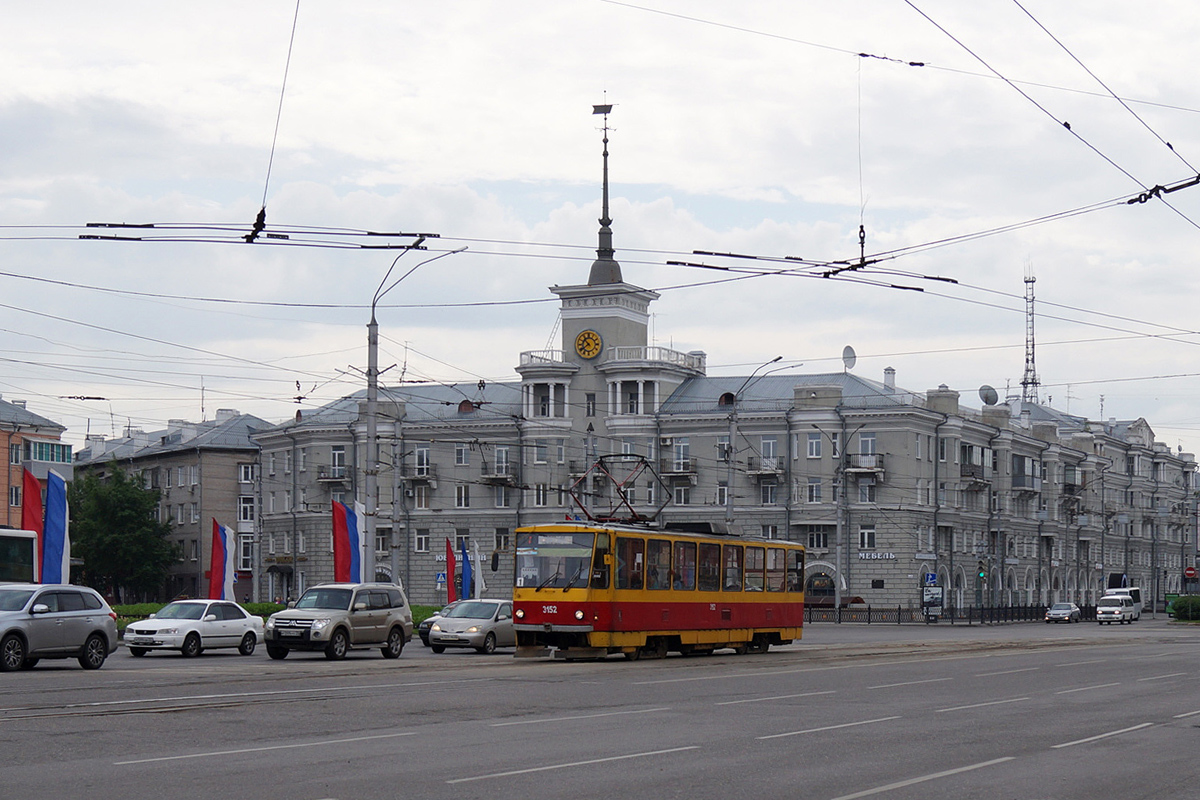 Барнаул, Tatra T6B5SU № 3152