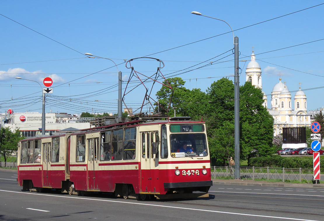Saint-Petersburg, LVS-86K № 3476