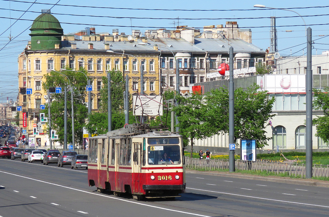 Санкт-Петербург, ЛВС-86К № 3016 Санкт-Петербург, ЛВС-86К № 3016
