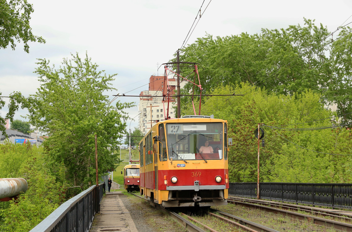 Екатеринбург, Tatra T6B5SU № 369