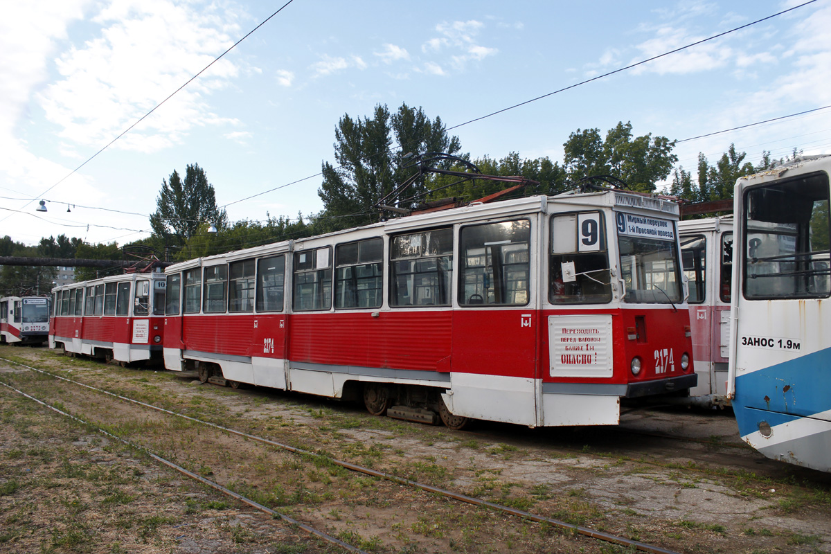 Саратов, 71-605 (КТМ-5М3) № 2174 Саратов, 71-605 (КТМ-5М3) № 2174
