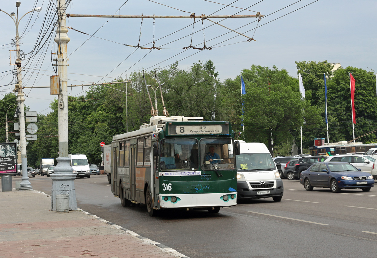 Воронеж, ЗиУ-682Г-016.02 № 316