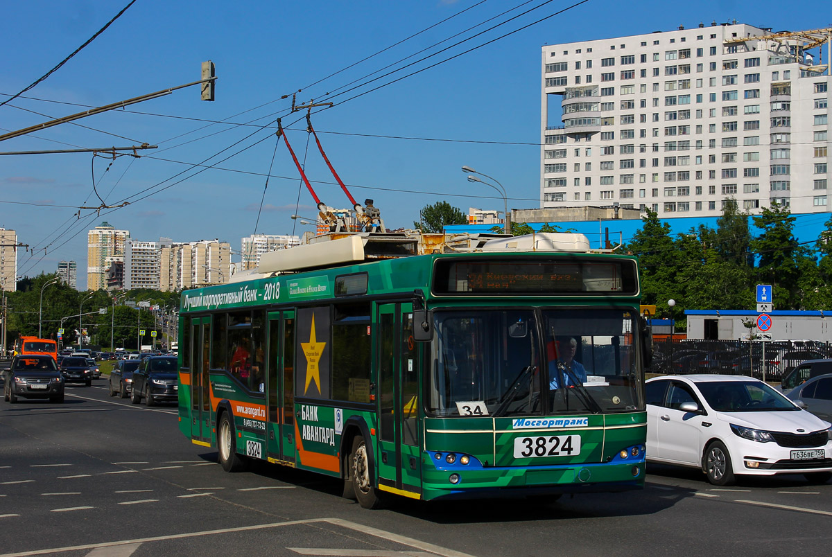 Москва, СВАРЗ-МАЗ-6235.00 № 3824