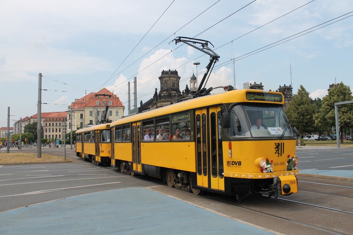 Дрезден, Tatra T4D-MT № 224 269