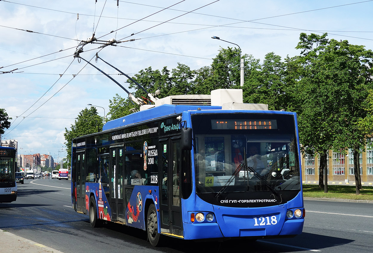 Санкт-Петербург, ВМЗ-5298.01 «Авангард» № 1218