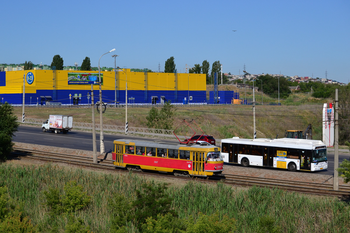 Volgograd, Tatra T3SU (2-door) Nr. 2607