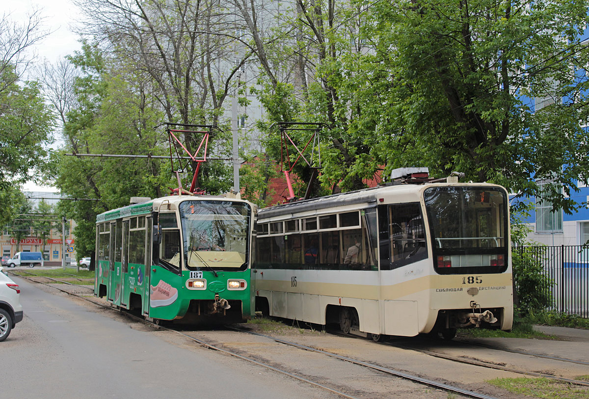 Ярославль, 71-619КТ № 187; Ярославль, 71-619КТ № 185