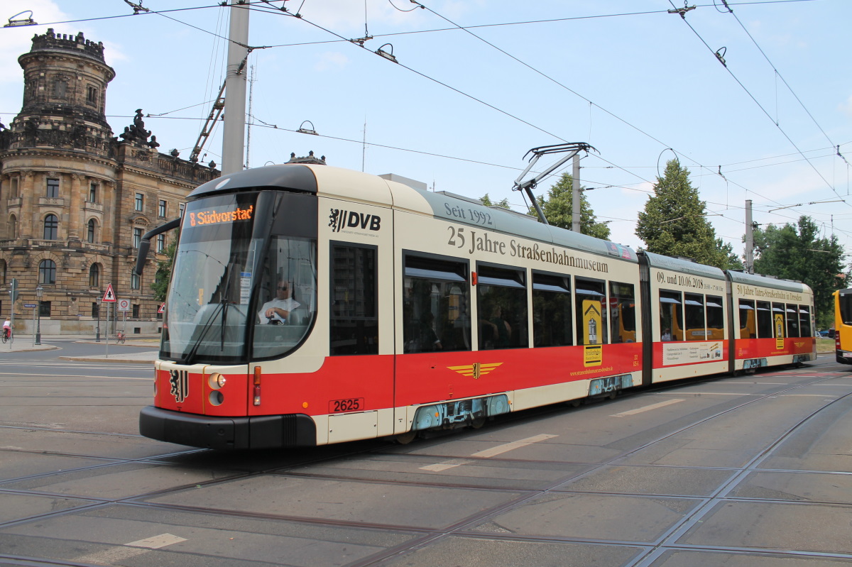 Дрезден, Bombardier NGT D8 DD 	 № 2625