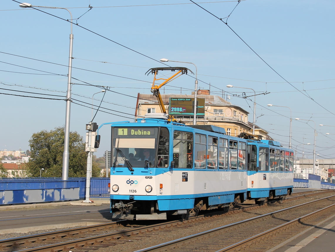 Острава, Tatra T6A5 № 1126