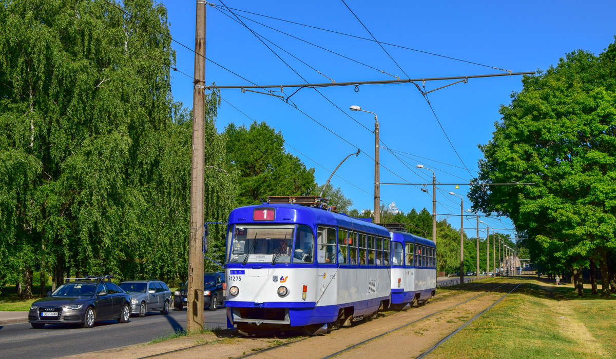 Рига, Tatra T3A № 51275