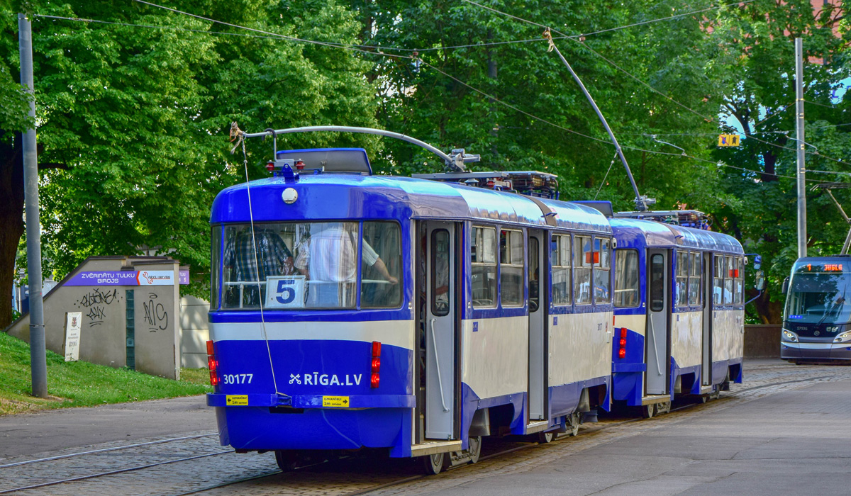 Рига, Tatra T3A № 30177