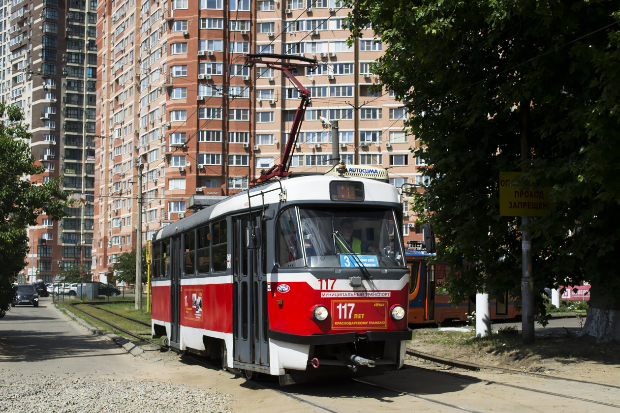 Краснодар, Tatra T3SU КВР МРПС № 117